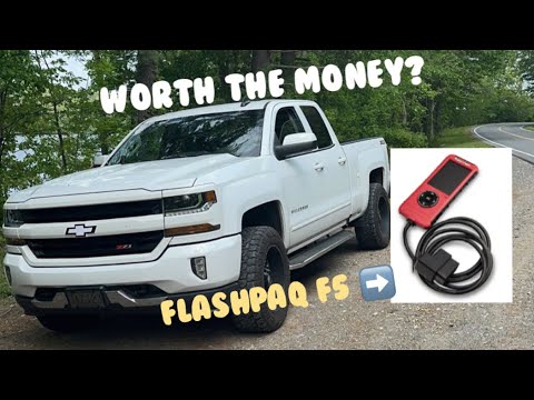 FLASHPAQ F5 TUNER UPDATE! V4 mode disabler/tuner( 2018 Silverado 5.3)