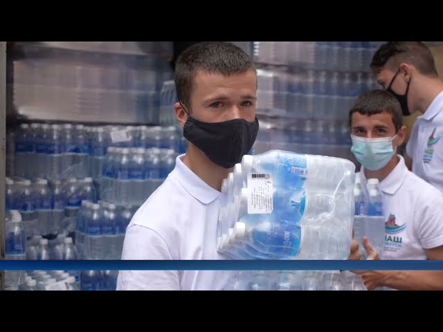 Волонтёры обеспечили больницу месячным запасом питьевой воды