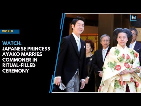 Japanese Princess Ayako marries commoner in ritual-filled ceremony