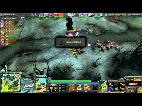 TI3 Western quali - RoX.KIS vs aL (loser bracket) game 1