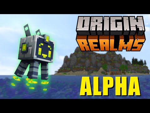 Minecraft Multiplayer Reimagined - Origin Realms CLOSED ALPHA Gameplay
