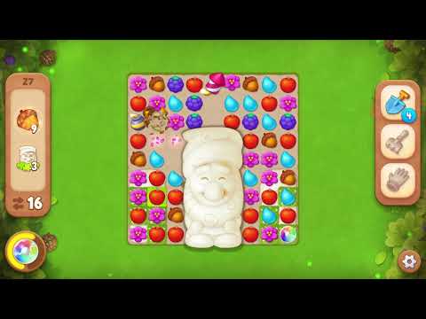 Gardenscapes - Level 27 @Games4Fun ✅