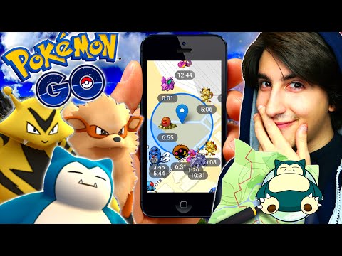 POKEMON GO: COME TROVARE POKEMON RARI!! NUOVA MAPPA! POKEMON GO GAMEPLAY ITA By GiosephTheGamer