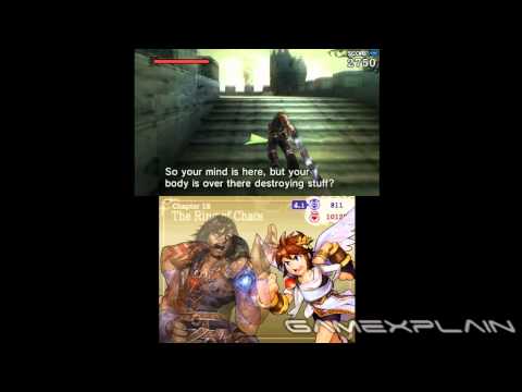 Kid Icarus Uprising - Chapter 18 - The Ring of Chaos Playthrough (Gameplay Footage)