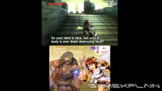 Kid Icarus Uprising - Chapter 18 - The Ring of Chaos Playthrough (Gameplay Footage)