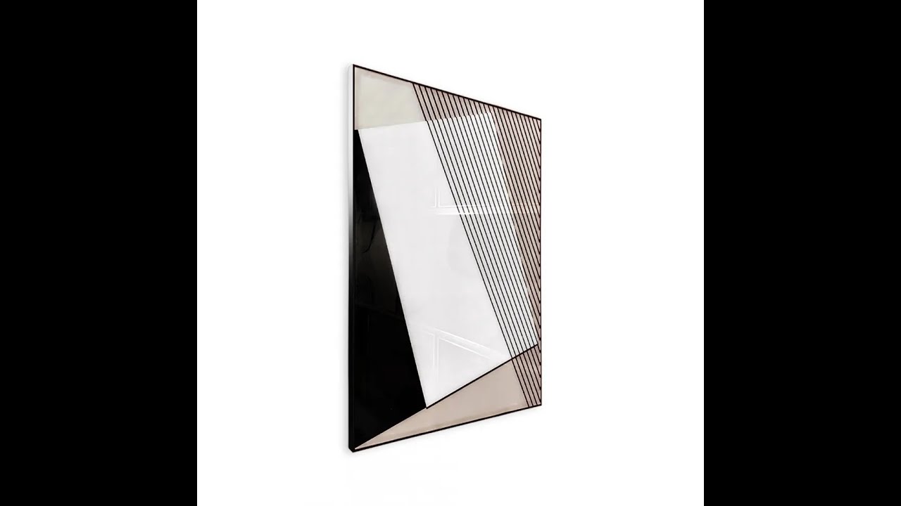 Watch Now QUADRO DECOR GEOMETRIA EM PRETO E BRANCO 3 QUADRO DECOR GEOMETRIA EM PRETO E BRANCO 3