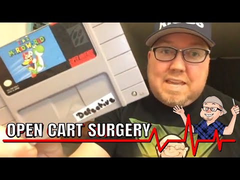 Open Cart Surgery - Super Mario World for SNES (NEW TOOL!!)