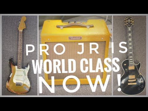 The Latest Fender PRO JR  has a HUGE, COMPLEX and BEAUTIFUL TONE!