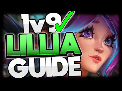 HOW TO PLAY LILLIA JUNGLE & 1v9 CARRY! | Best Lillia Build/Runes | Lillia Commentary Guide Season 11