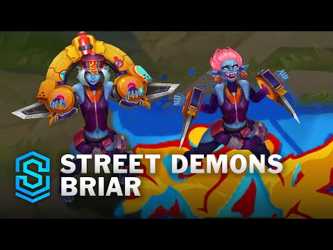 Street Demons Briar Skin Spotlight - Pre-Release - PBE Preview - League of Legends