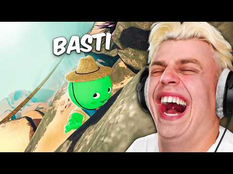 Ich lass Basti hängen im Bergsteig Simulator...