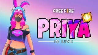 FREE FIRE GIRL STREAMER IS LIVE || CUSTOMS ONLY || FREE FIRE LIVE TELUGU || GWP❤️‍🔥