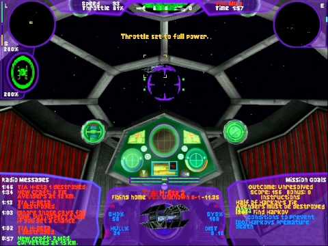 Playthrough of TIE Fighter Total Conversion Battle 5 Mission 4 - Tactical Superiority