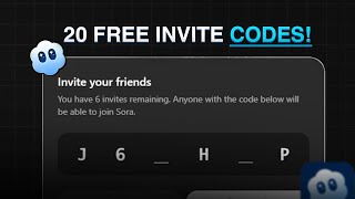 How to Use Sora 2 for FREE — Get an Invite Code + FREE 20 Invite