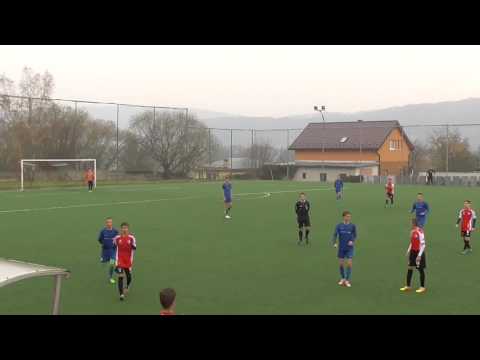 2.11.2016 VsFZ II.liga MD U17: MŠK Tesla Stropkov - FC Lokomotíva Košice 2:2 (0:0) II.polčas