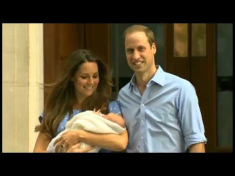 George Alexander Louis Royal Baby First public appearance Part 2