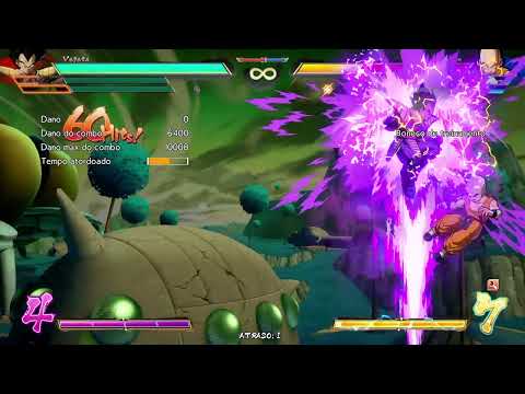[DBFZ] Vegeta Base TOD Loop Corner to Corner