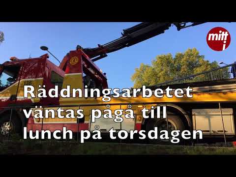 Trafikkaos efter olycka vid Lilla Västerbron