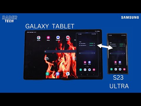 Control your Samsung Galaxy S23 Ultra directly from your Galaxy Tablet