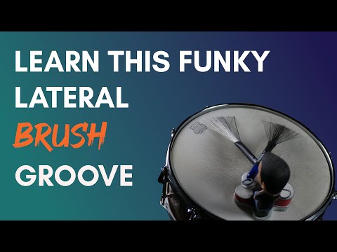 How to Play a 16th-Note Funk Groove with Brushes