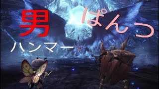 ＃21[MHW 実況]究極ハンマー見せてやるよ!!元、男気力アジアNo. 1チャンピオンがモンハンワールドをプレイしました