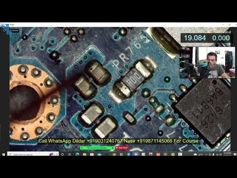 Chiplevel Laptop Repairing Training Practical Hp 15 No Light on DC Jack Dead Motherboard Part 1