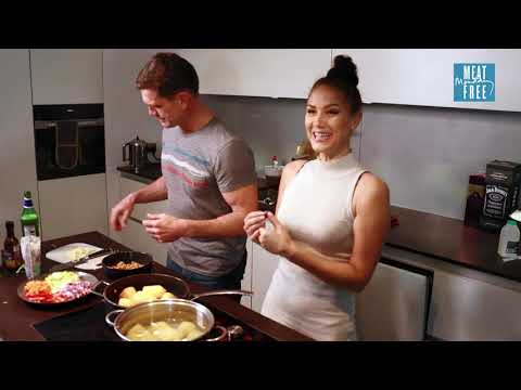 Estelle Rubio and Scott Maslen Meat Free Monday 2021 Primrose Hill