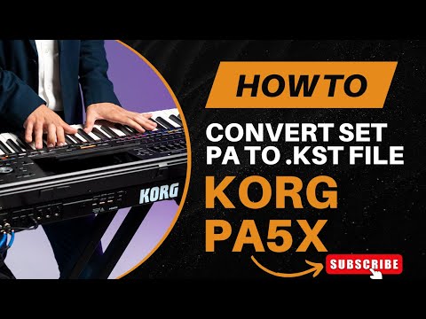 How to convert SET Pa4x Pa1000 Pa700 To .KST for Pa5x