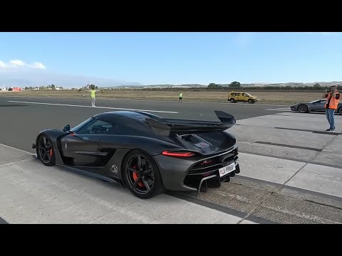Koenigsegg Jesko Vs Bugatti Chiron SS Vs Regera DRAG RACE Which Car is faster