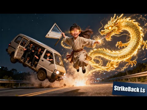 A Superpowered Kung Fu Girl Stops a Kidnapper’s Van With One Hand—Saving the Boy in an Instant!