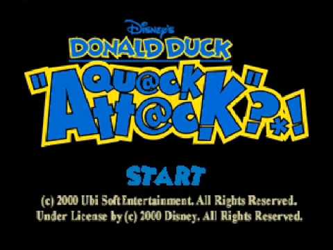 Donald Duck Quack Attack (64) Music - Roof Tops/Urban High-Rises