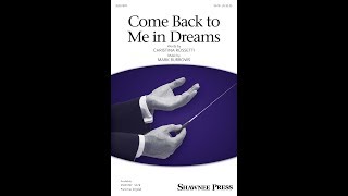 Come Back to Me in Dreams - by Mark Burrows
