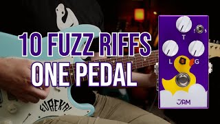 Video thumbnail for 10 Fuzz Riffs - One Pedal | Jam Pedals Eureka! (Pedal Demo) by Let's Play All