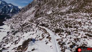 Porté Puymorens desde el Barrage de Passet a vista de pájaro