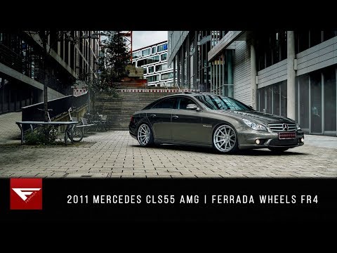 2011 Mercedes CLS55 AMG | Ferrada Wheels FR4