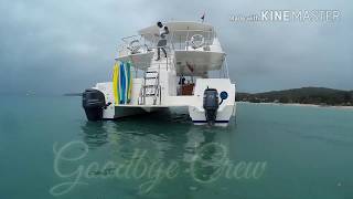 preview picture of video 'Paradise Island VIP,Catamaran. Best crew ever in Punta Rucia.'