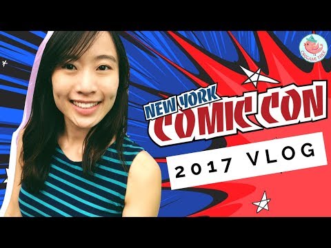 New York Comic Con 2017 - First Time Vlog! NYCC - Comic Convention in NY