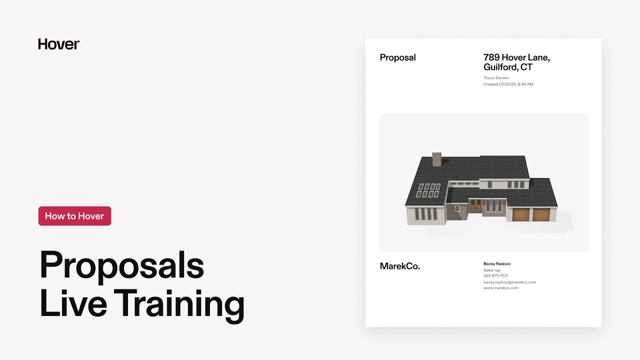 How to Hover: Proposals Live Training