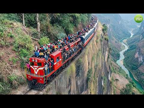 Impossible Places | World's Most Dangerous Roads & Railway Dare You To Come | 4K Travel Documentary