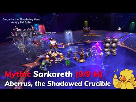 [WoW] Mythic Scalecommander Sarkareth (9/9 M) - Aberrus, the Shadowed Crucible - Shaman Resto POV