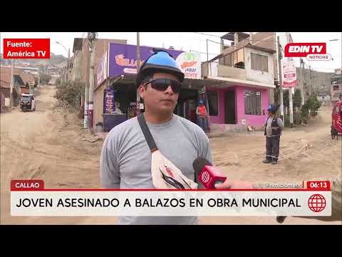 Joven obrero fue asesinado en obra municipal de Mi Perú, Callao