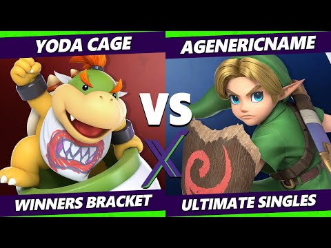 S@X 410 Winners Bracket - Yoda Cage (Bowser Jr.) Vs. AGenericName (Young Link) Smash Ultimate - SSBU