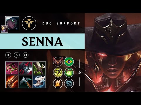 Senna Support vs Soraka - BR Grandmaster Patch 25.23