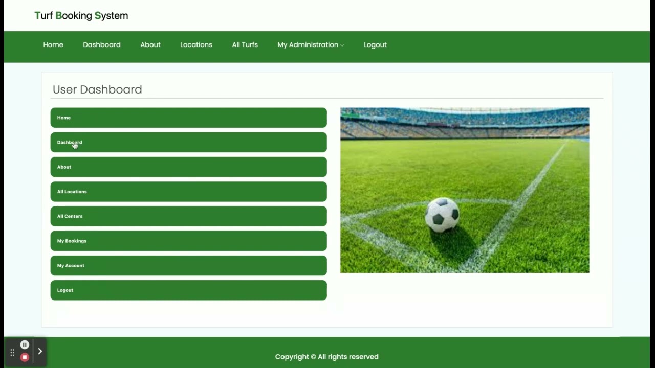 Turf Booking System | Spring Boot Angular Project Tutorial | Spring Boot CRUD Project