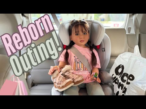 Mother - Daughter Time with My Reborn Doll Adelia 🛍️ Let’s go Shoe Shopping! 🛒 