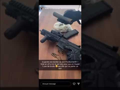 #footkorner 91 protège sa boutique armé ! #nahel #emeutes France 2023