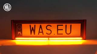 Podložka pod RZ s LED stroboskopy