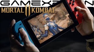 First Look At Mortal Kombat 11 Running on Nintendo Switch...Don't Blink!
