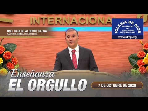 Enseñanza: El orgullo, 7 de octubre de 2020, Hno. Carlos Alberto Baena - IDMJI