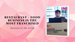 Restaurant - Food Business is the most Franchised business in the world  image